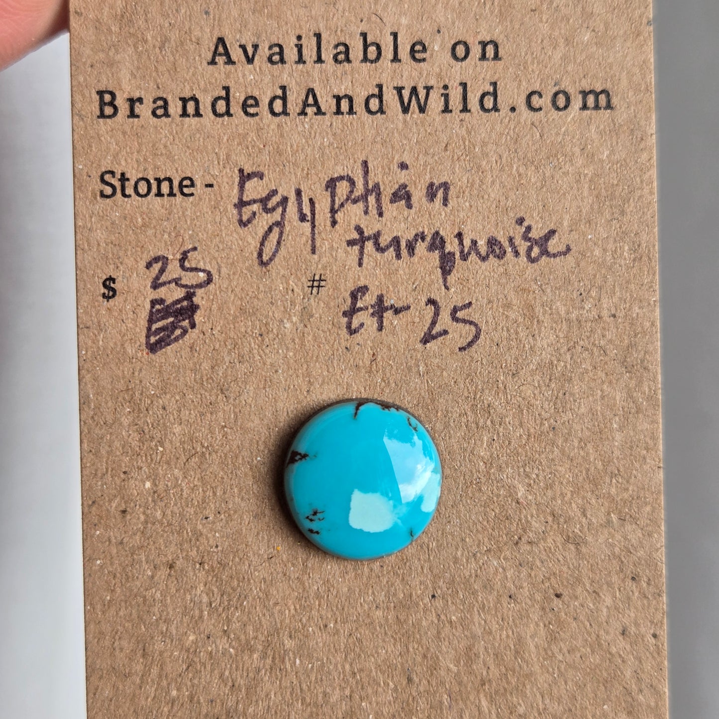 Egyptian Turquoise Cabochon Et-25