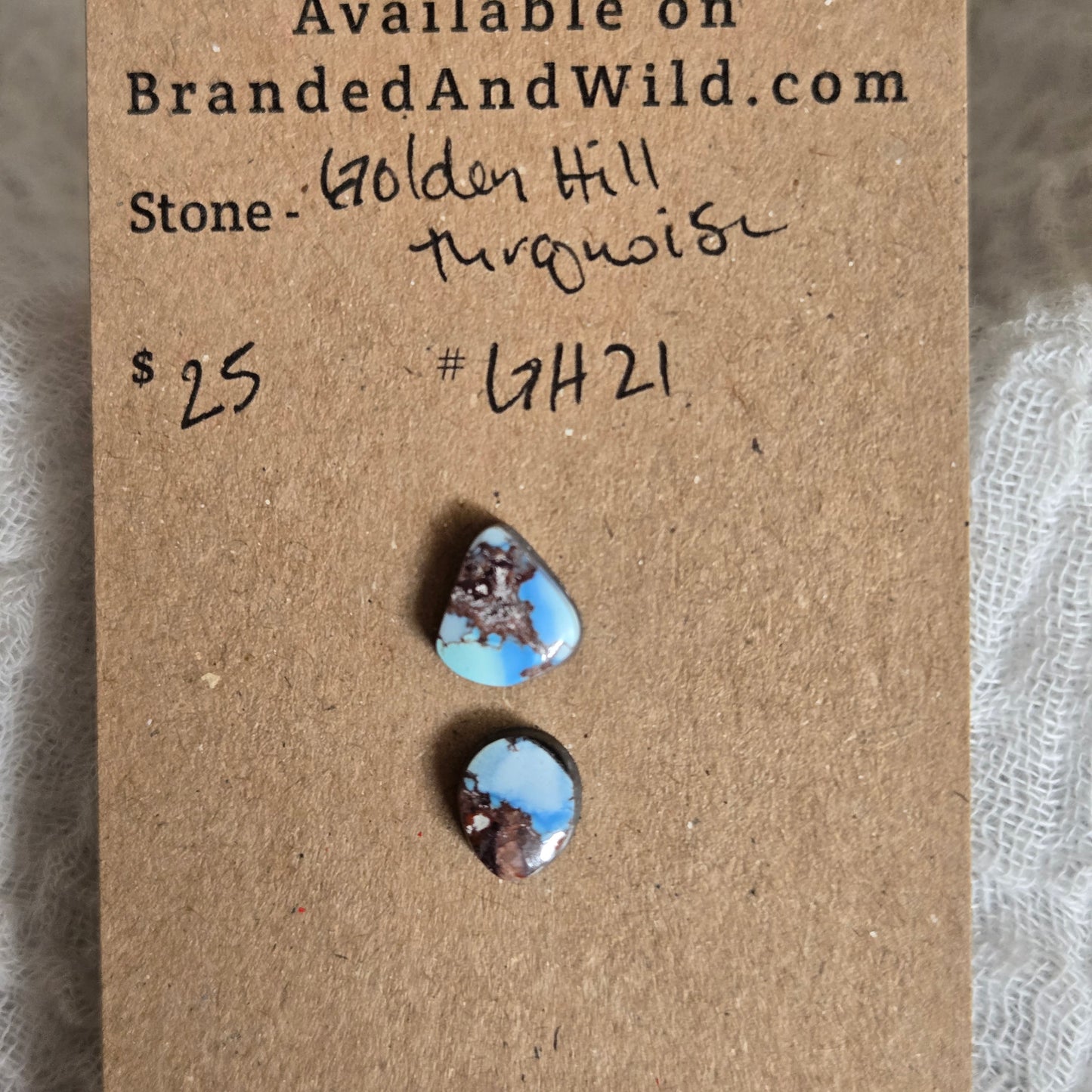 Golden Hill Turquoise Cabochon - GH21